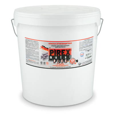 Огнезащитная краска по металлу Pirex-Metal Plus белая 25 кг