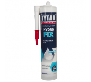 Клей монтажный акрилатный Hydro Fix Tytan прозрачный (310мл)