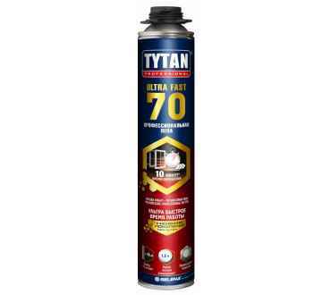 Пена монтажная Tytan Ultra FAST 70 Professional (0,87мл)